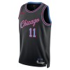 Camiseta Hombre Chicago Bulls Ayo Dosunmu 2025-26 Nike City Edition Negro Swingman